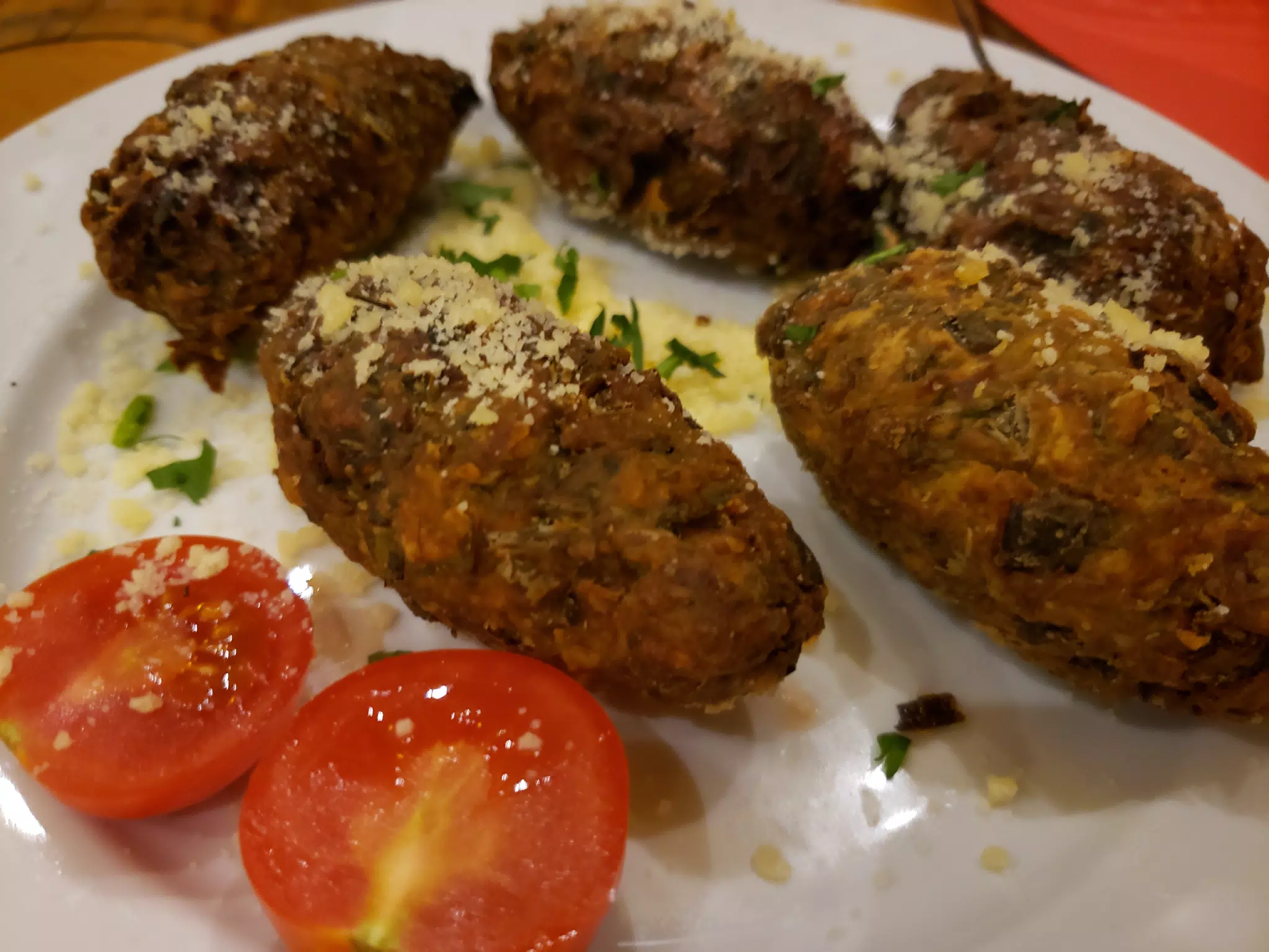Croquettes at Karderina in Athens