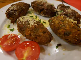 Croquettes at Karderina in Athens