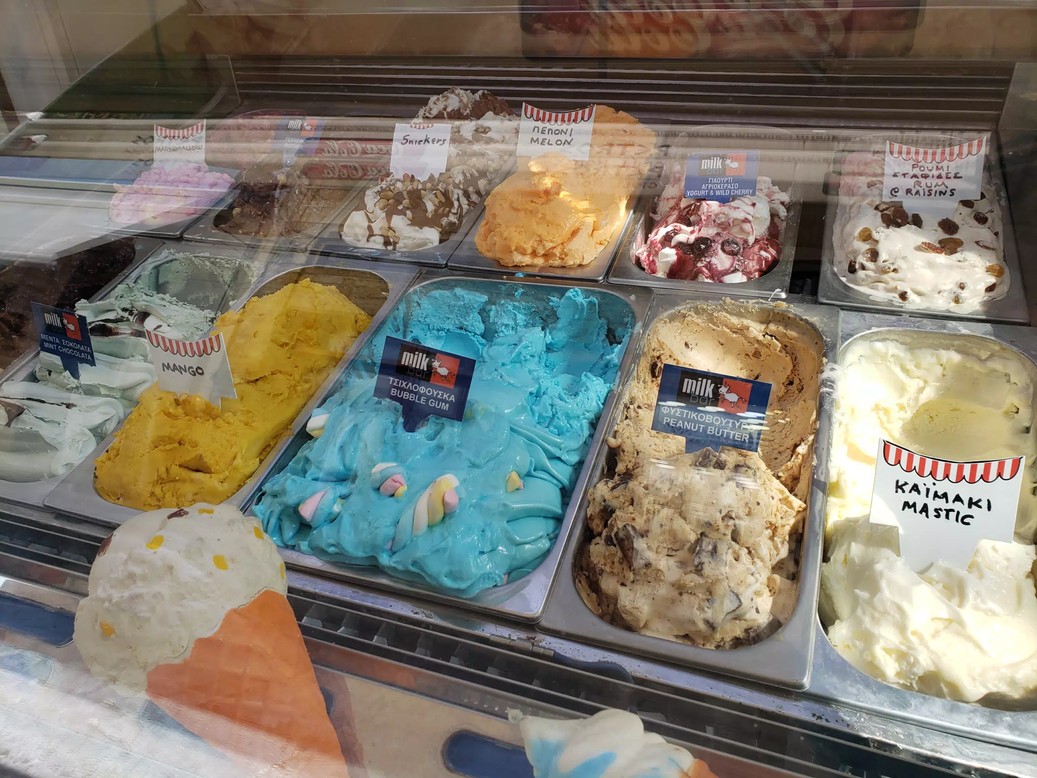 Gelato in Athens