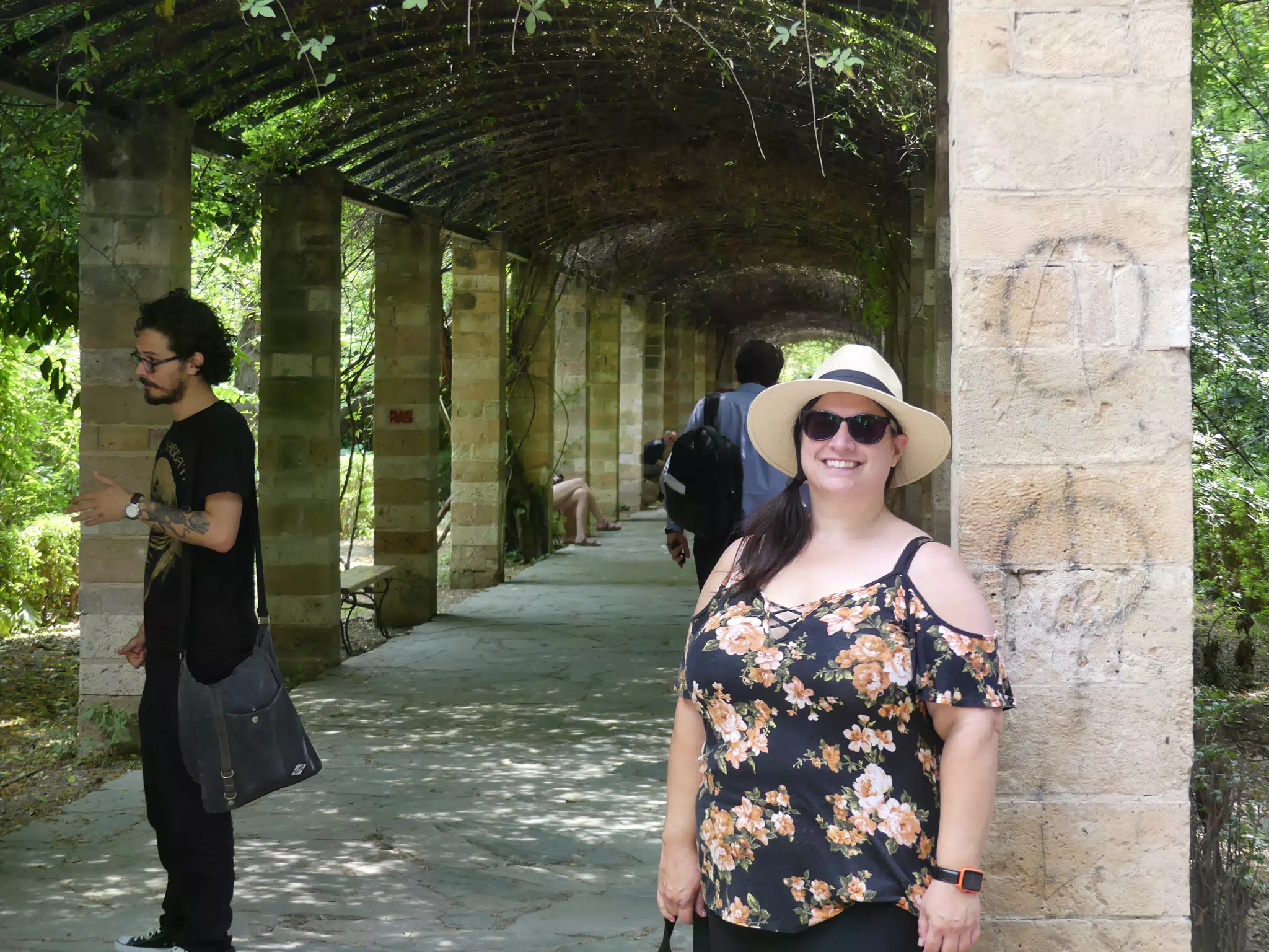 Dominica at the National Gardens in Athens