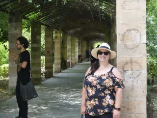 Dominica at the National Garden in Athens