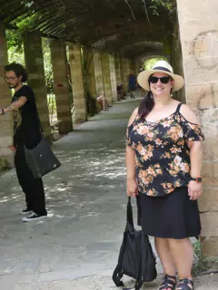 Dominica in the National Gardens in Athens
