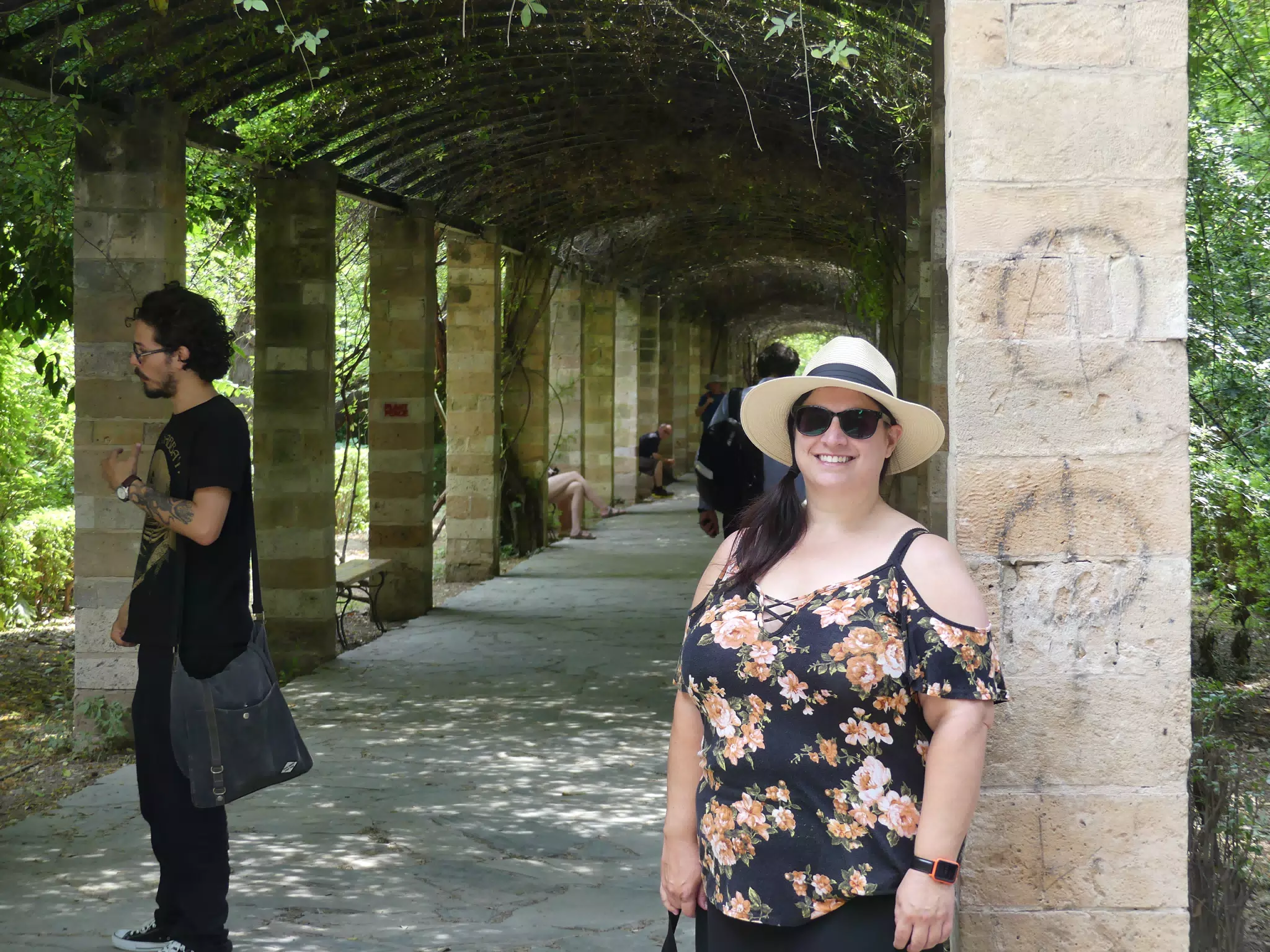 Dominica at the National Gardens in Athens