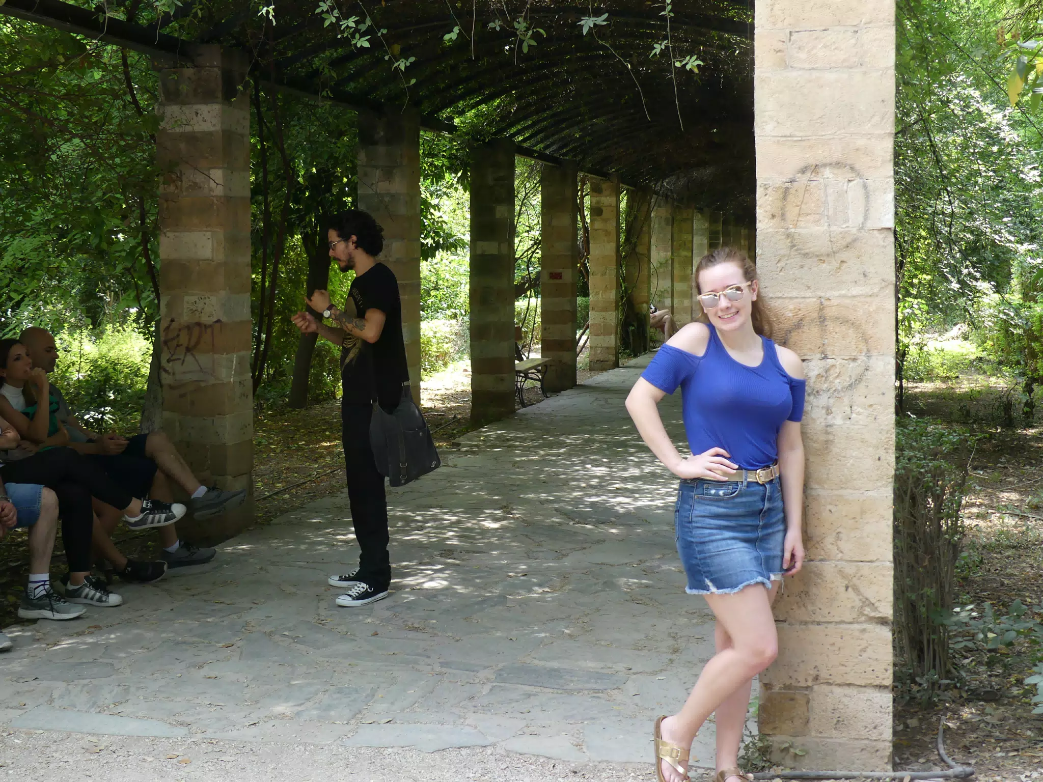 Girl in National Garden