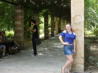 Girl in National Garden