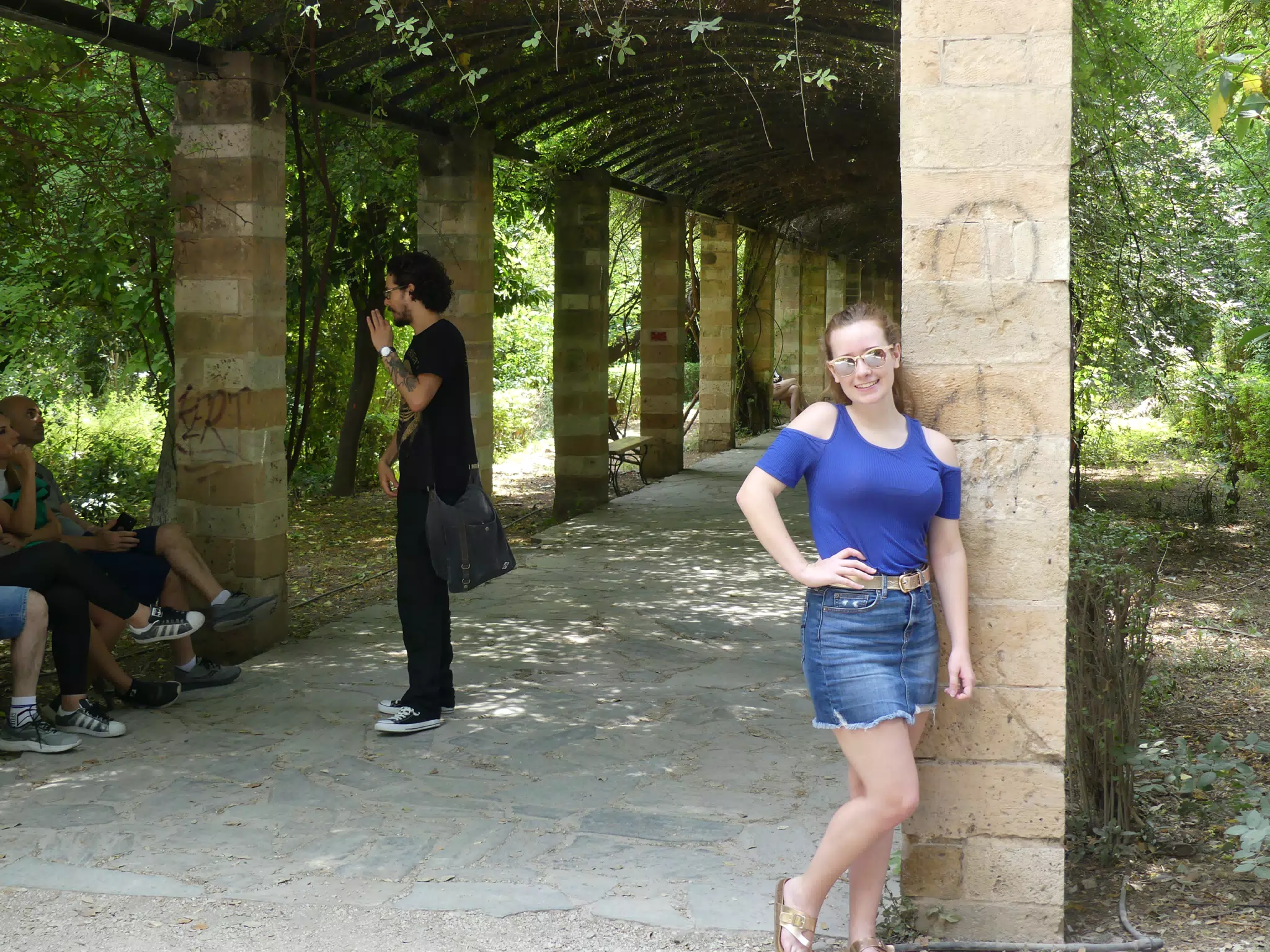 Madeline in National Garden