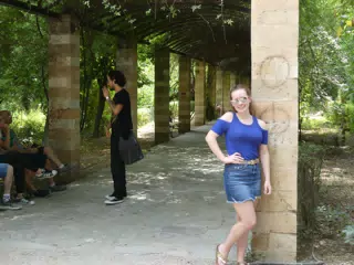Madeline in National Garden