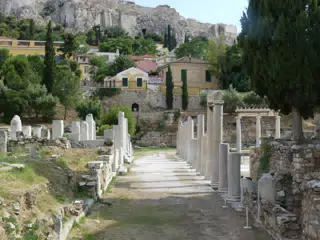 Ruins in Athens