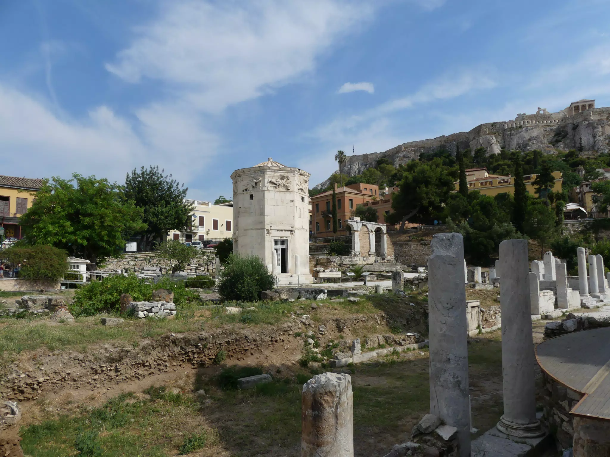 Ruins in Athens