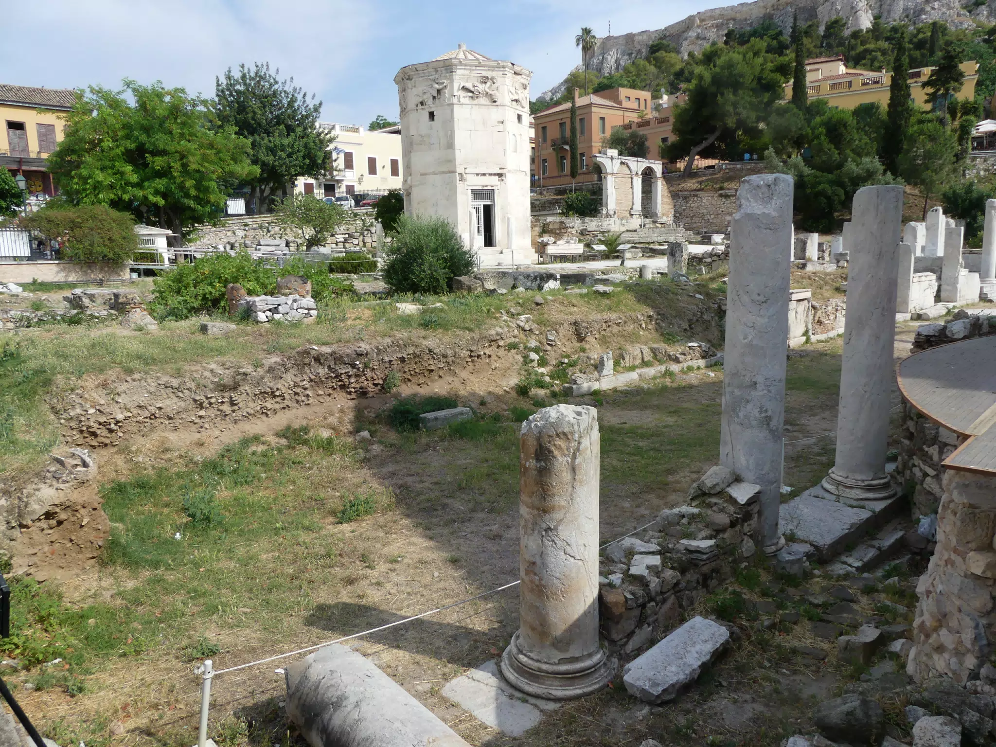 Ruins in Athens