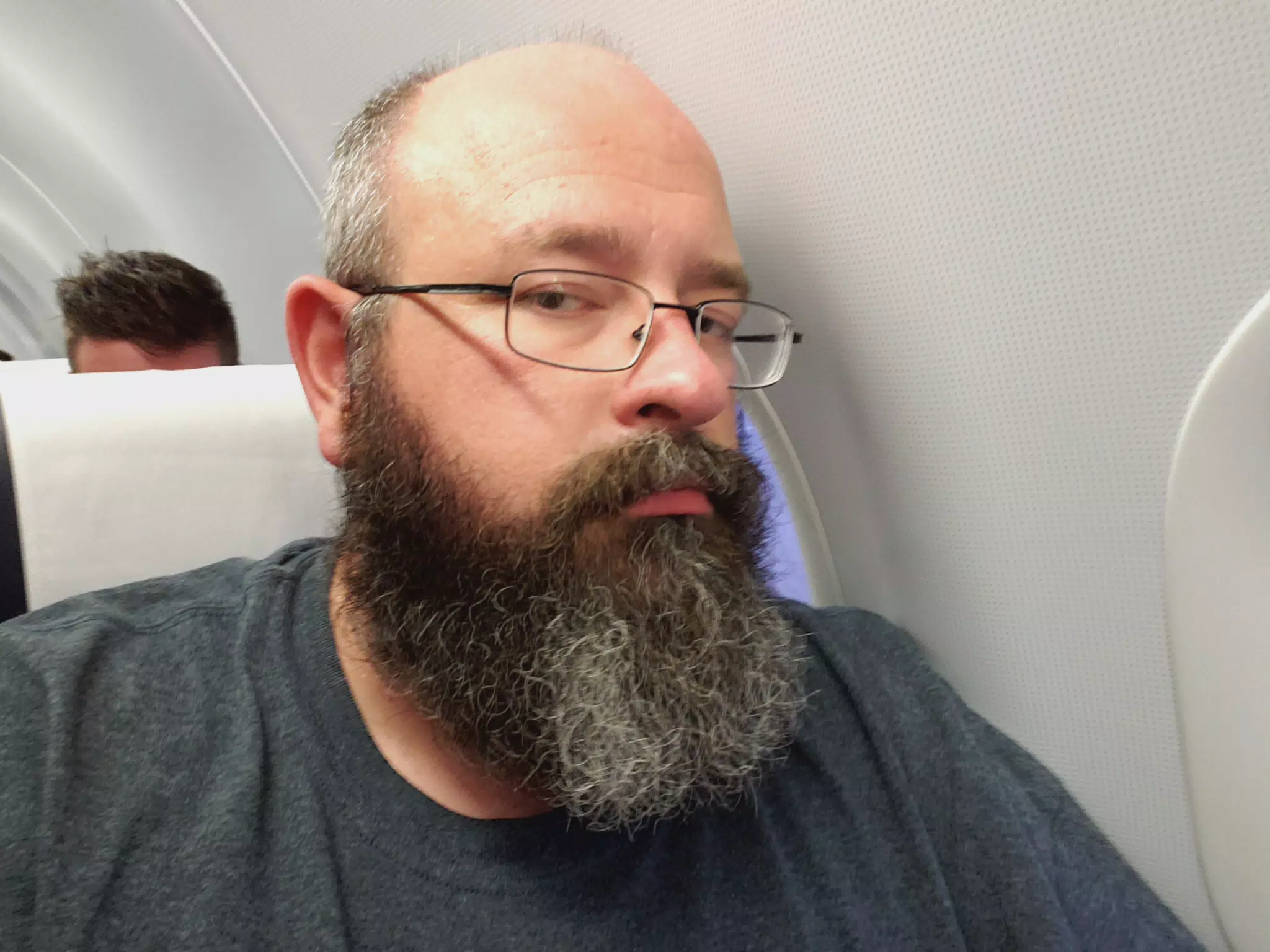 On the Flight to Santorini