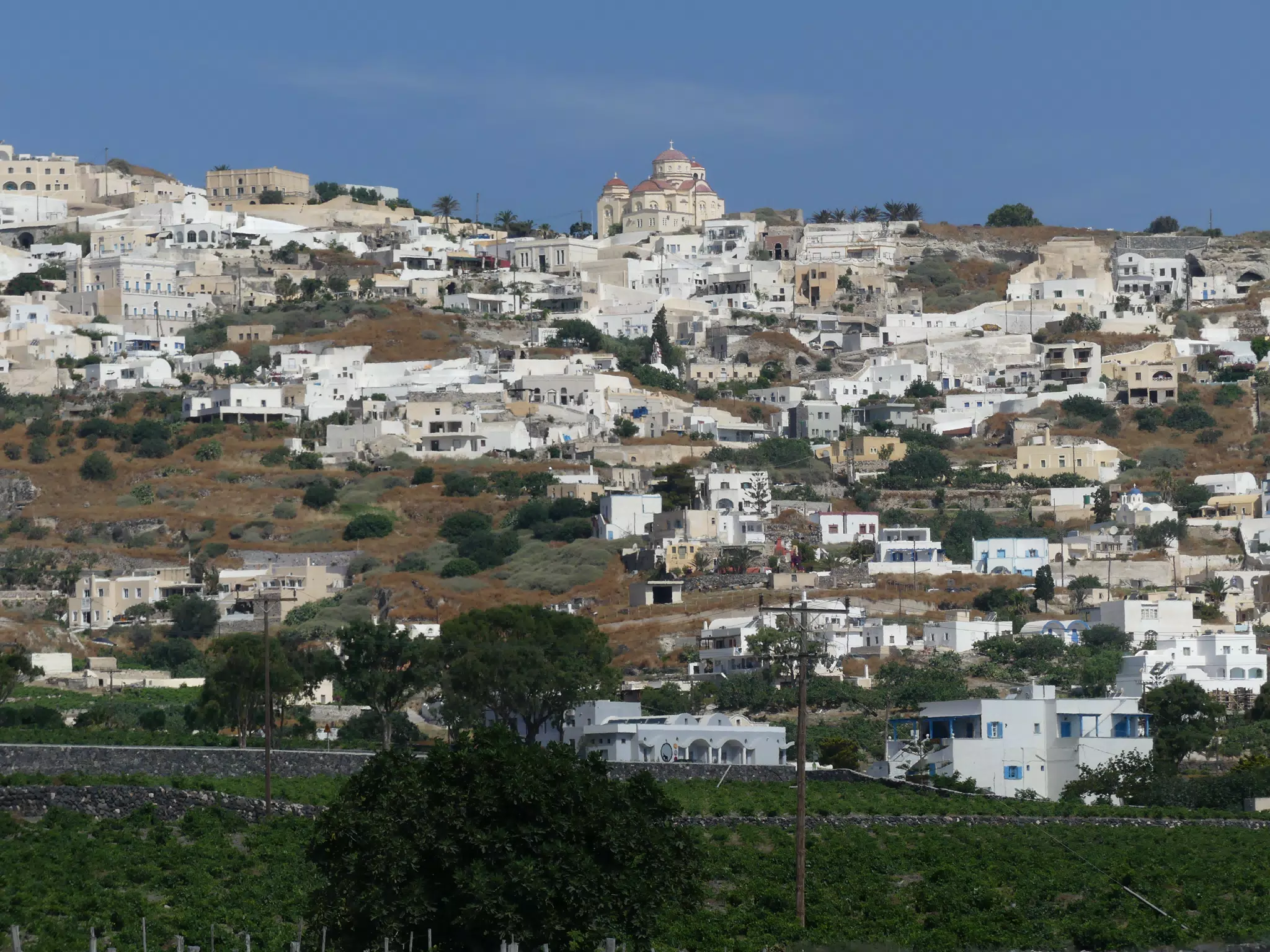 Village on Santorini