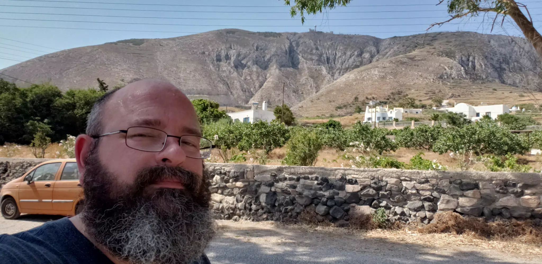 Walking Santorini