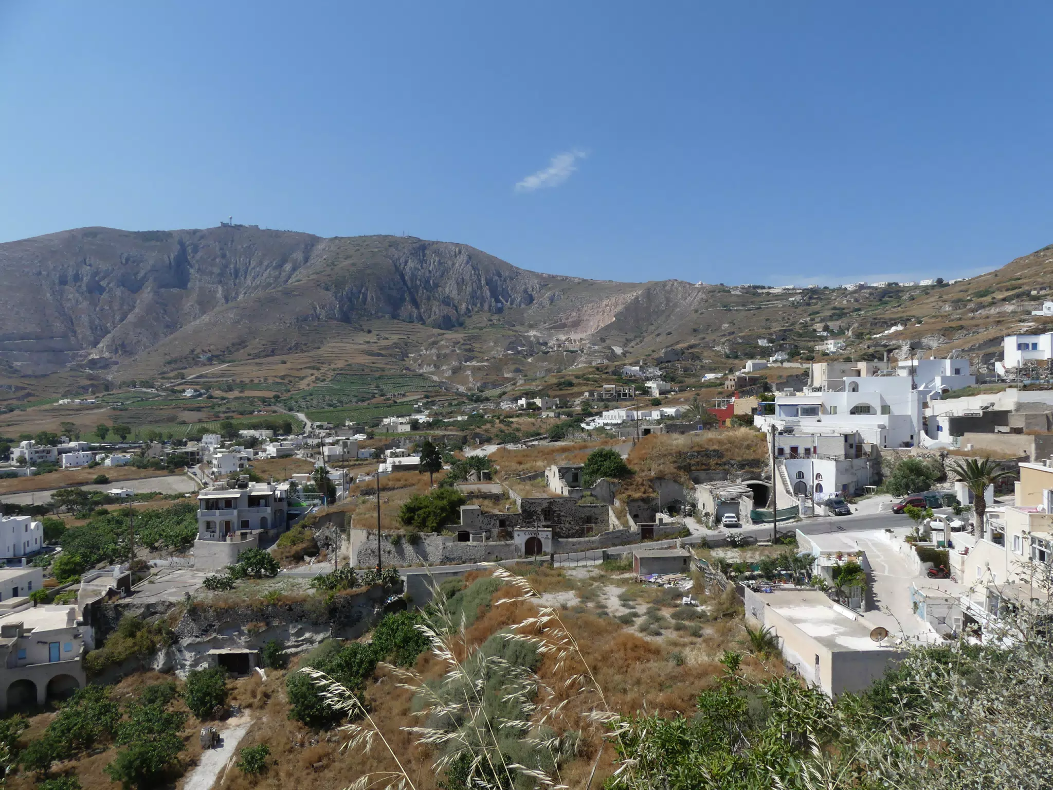 View Across Santorini