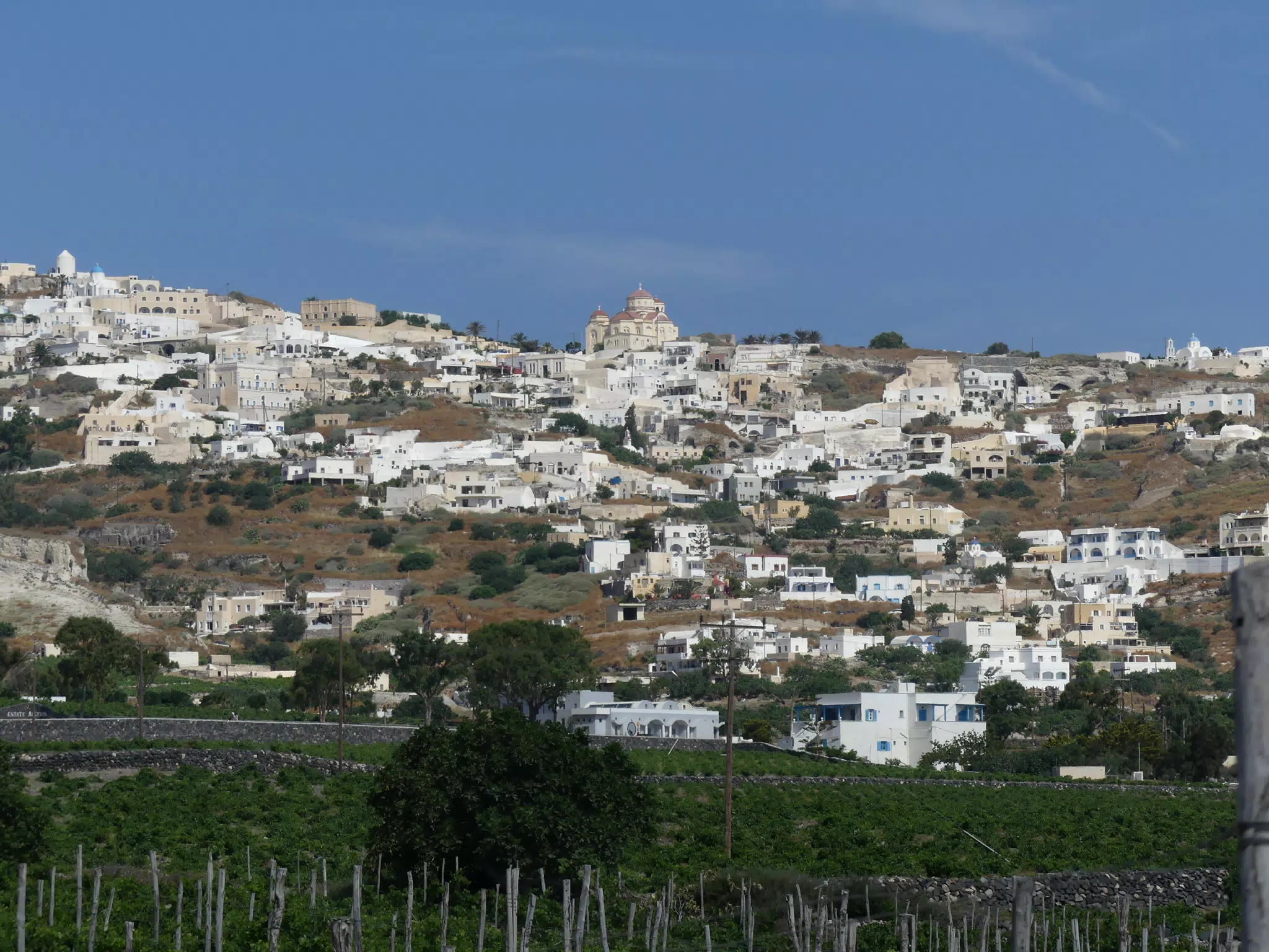 Village on Santorini