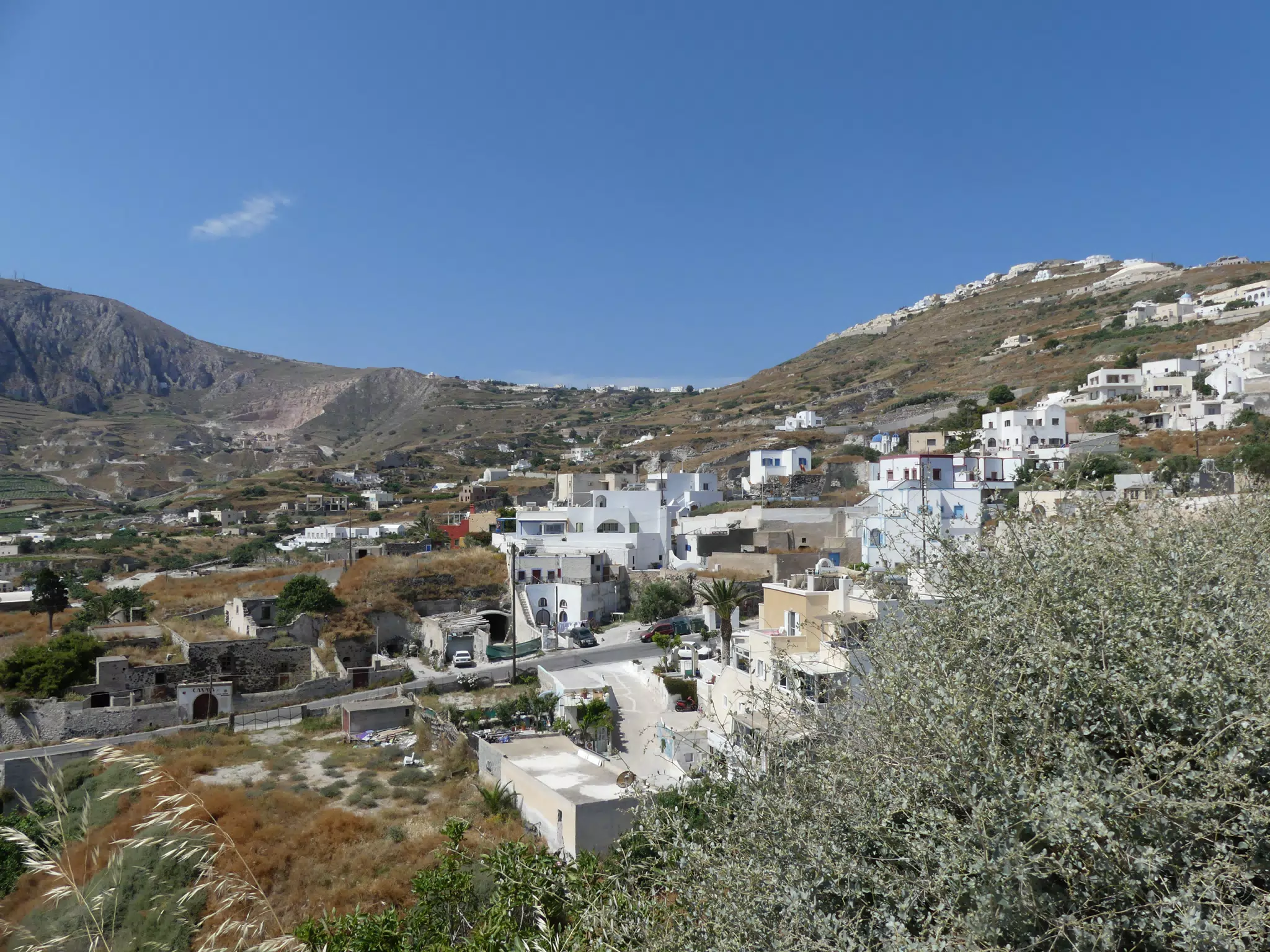 Village on Santorini