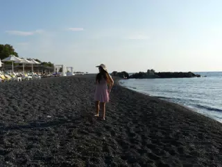 Emily on Beach