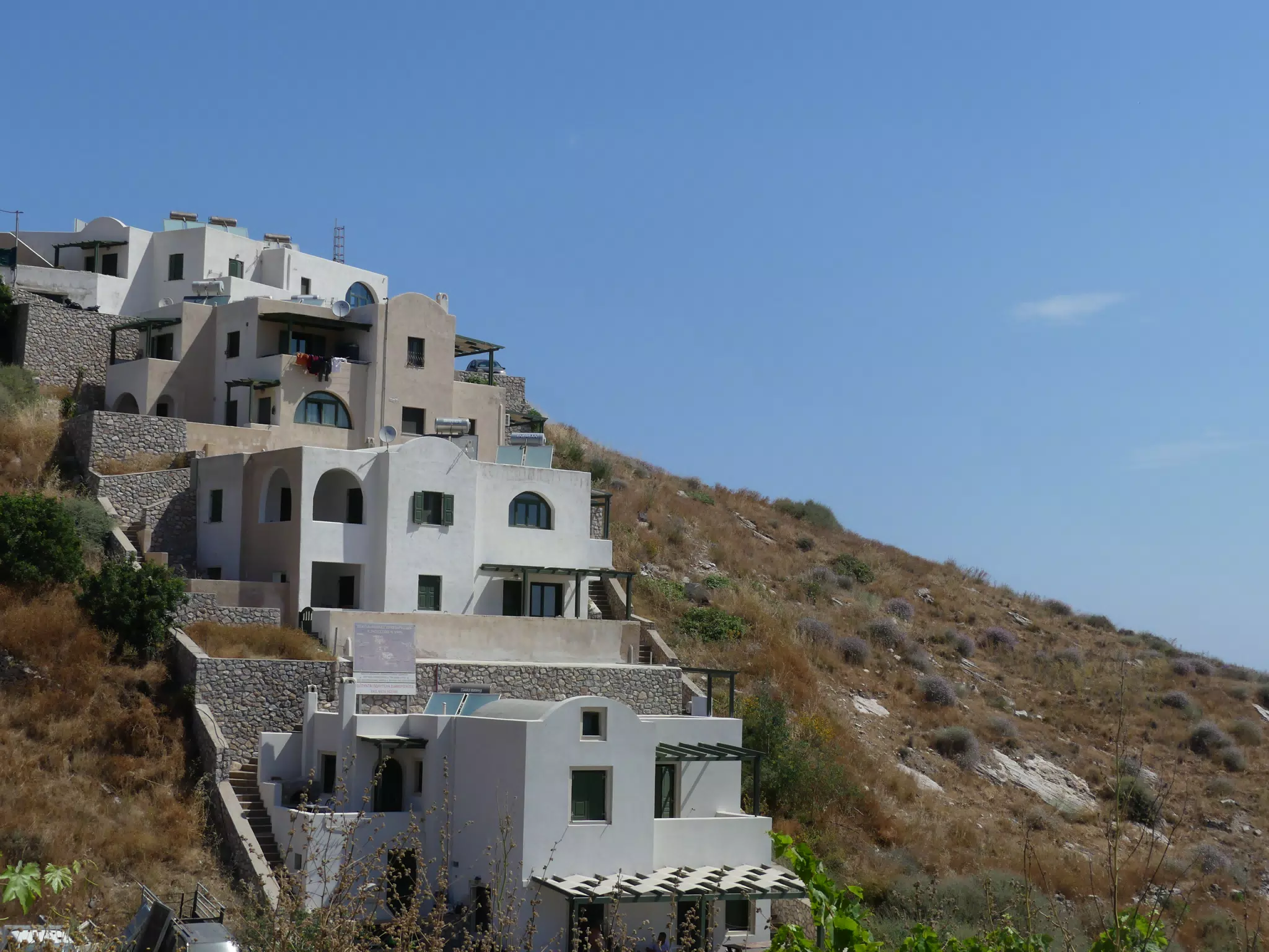 Condos on Santorini