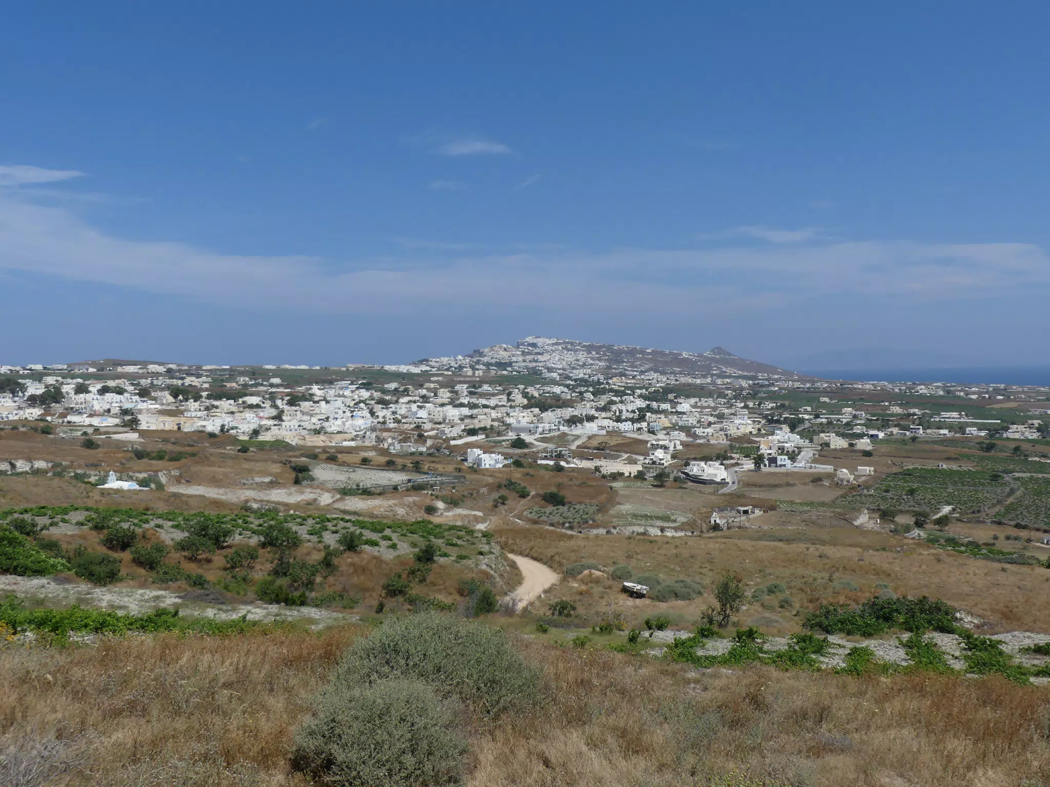 VIew of Santorini