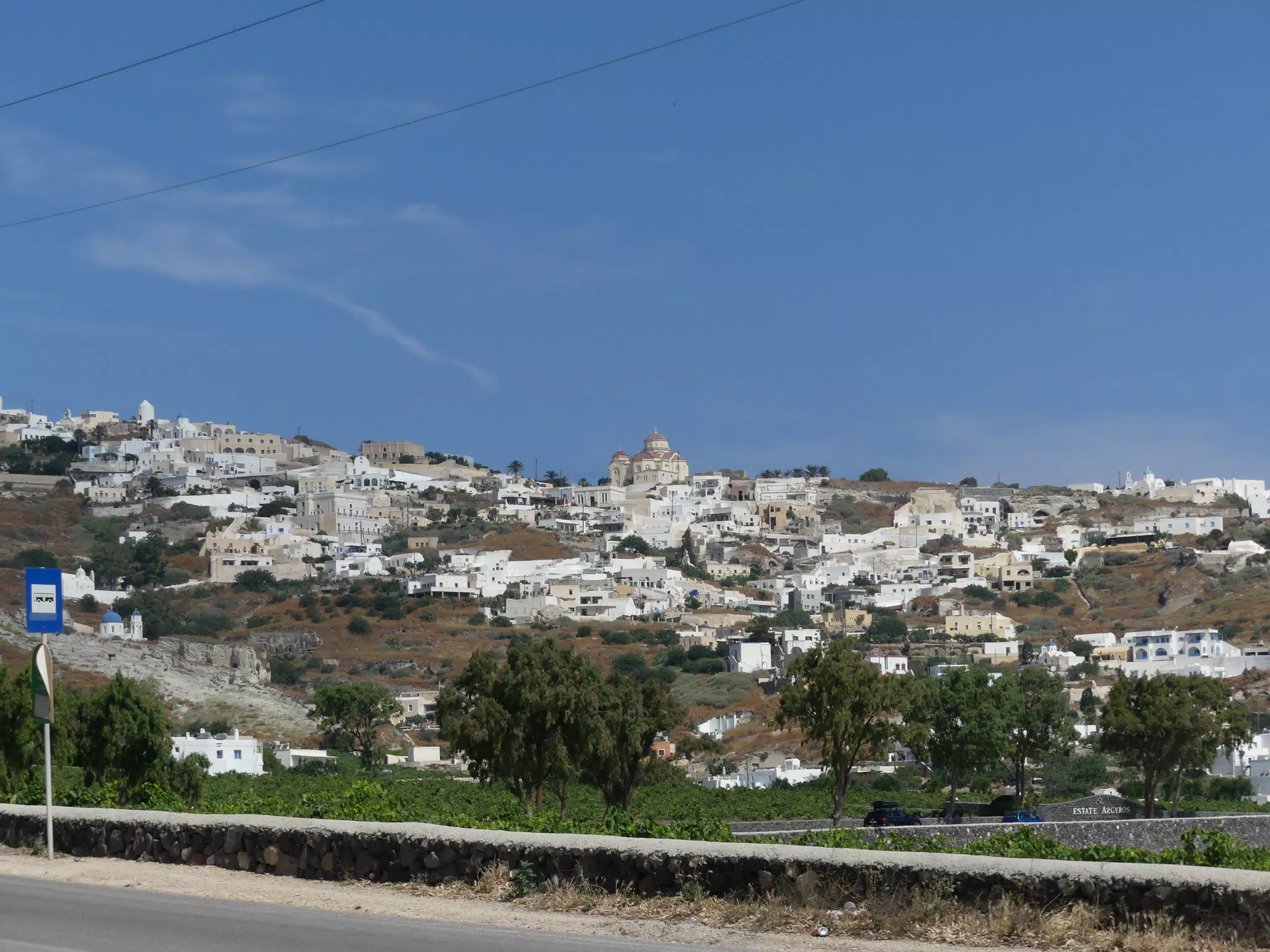 Village on Santorini