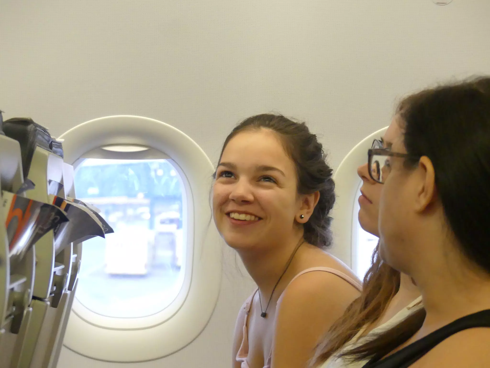 Emily on the Airplane