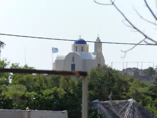 Kamari Blue Dome Church