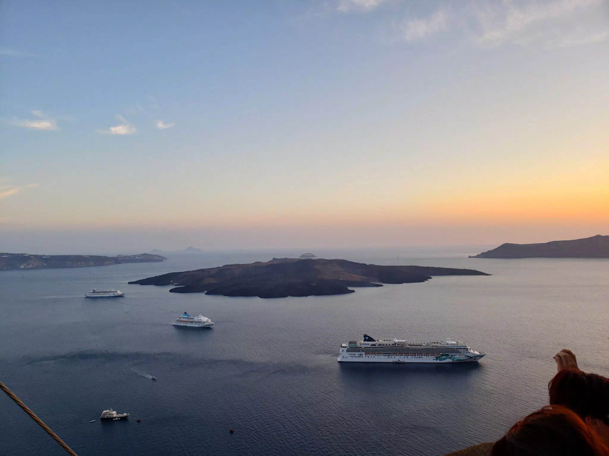 View from Thira, Santorini