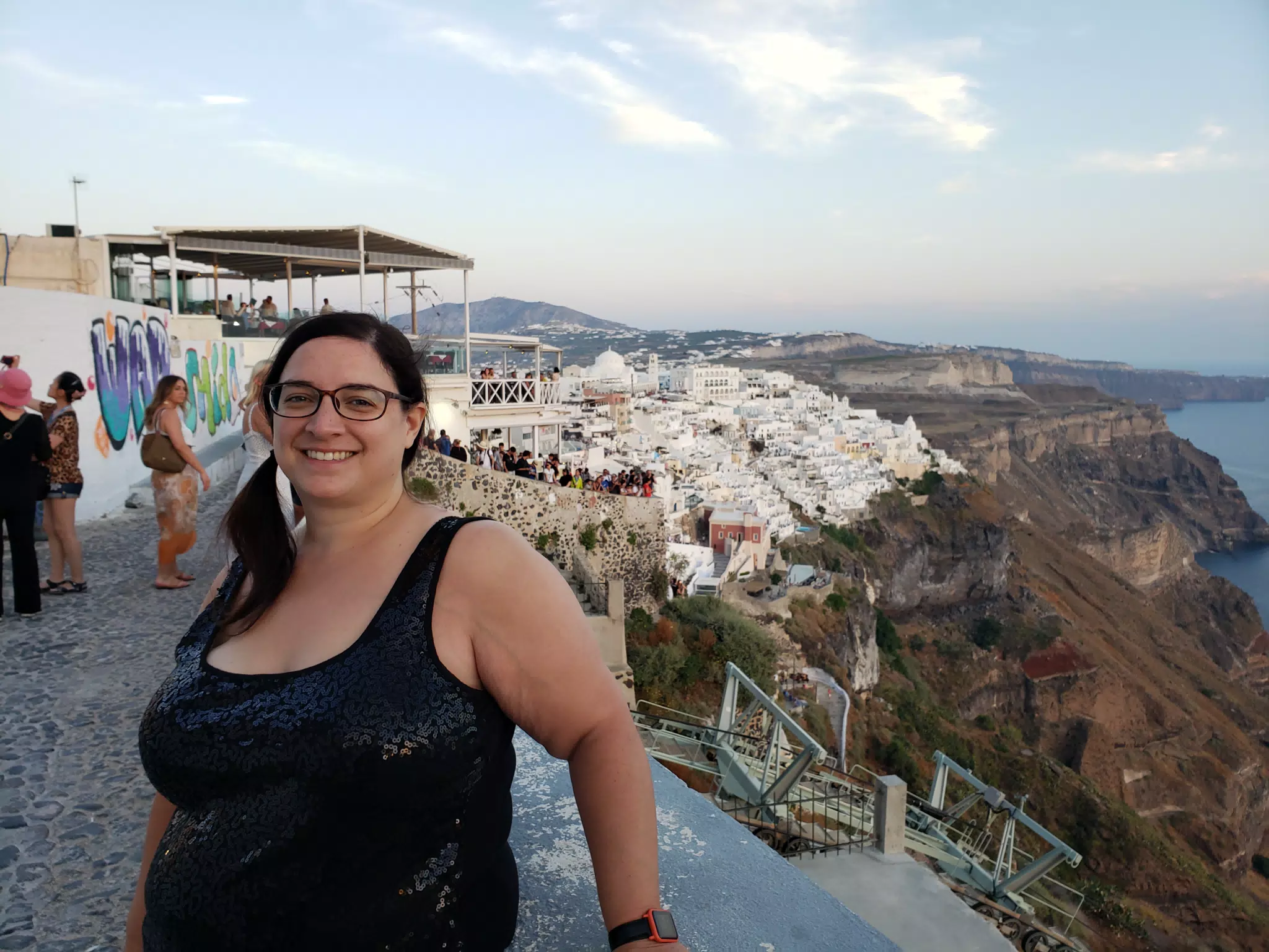 Dominica in Thira, Santorini