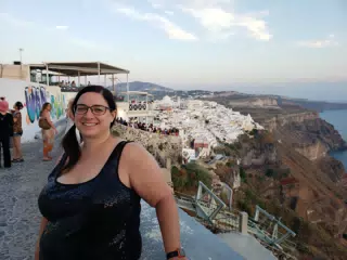 Dominica in Thira, Santorini