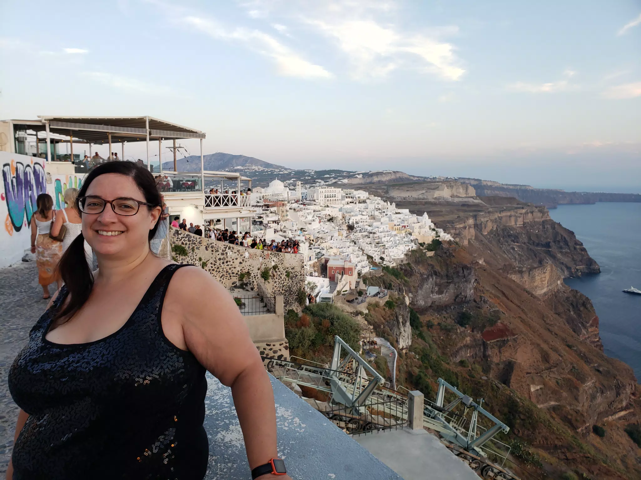 Dominica in Thira, Santorini