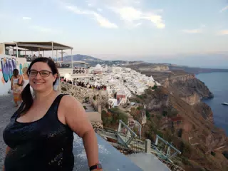 Dominica in Thira, Santorini