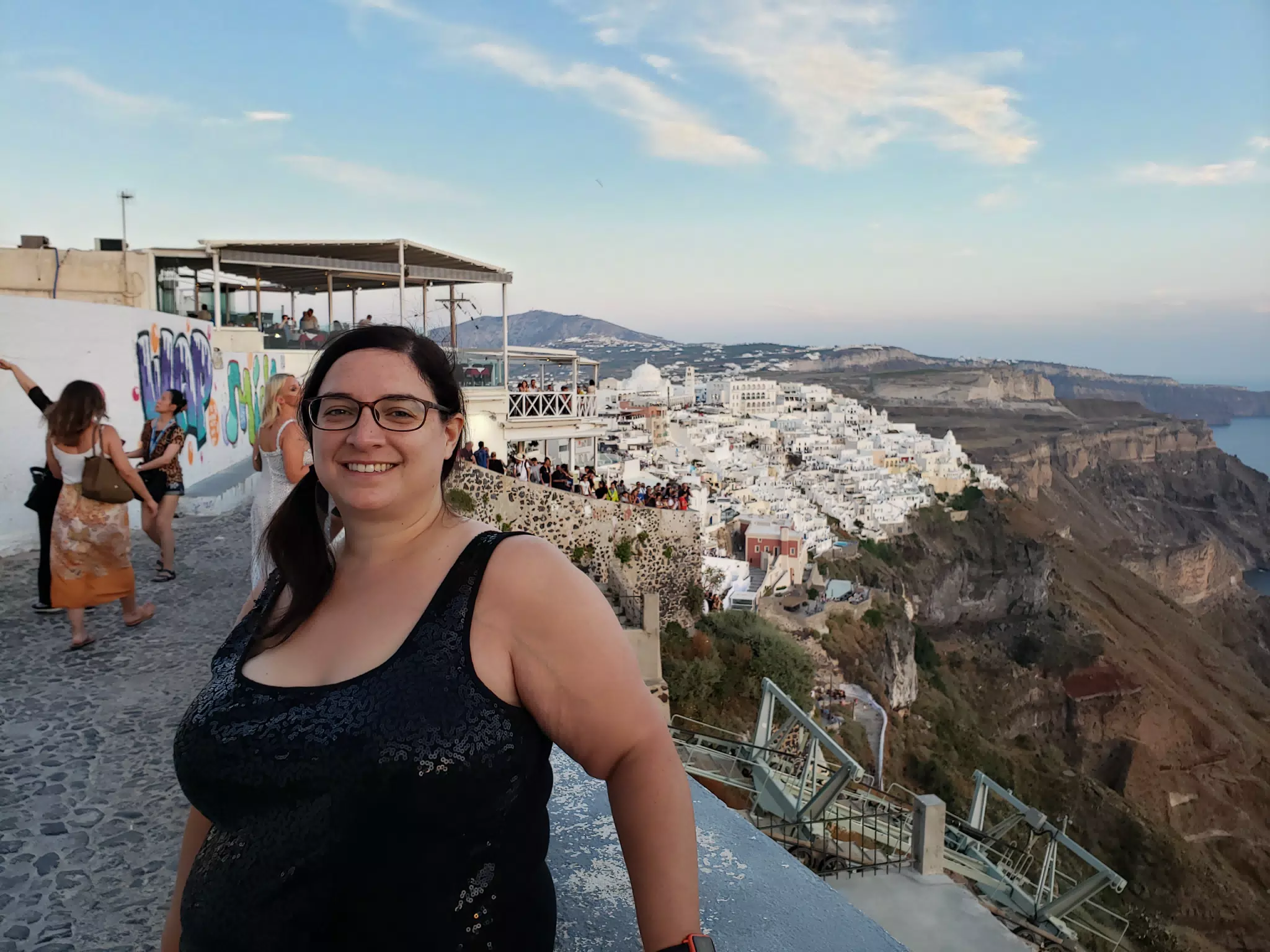 Dominica in Thira, Santorini