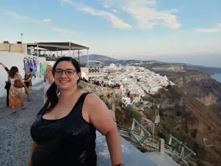 Dominica in Thira, Santorini