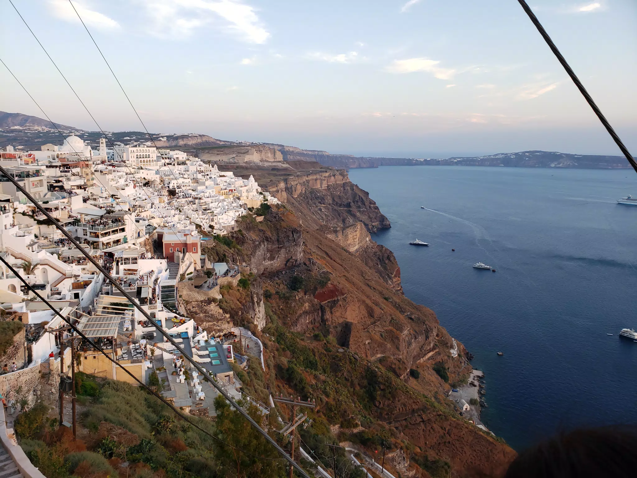 Thira and Sea, Santorini