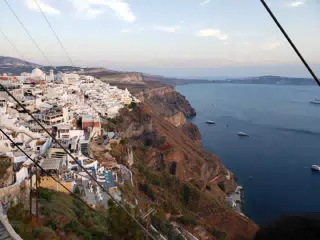 Thira and Sea, Santorini