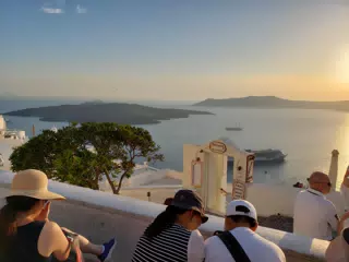 Sunset on Santorini