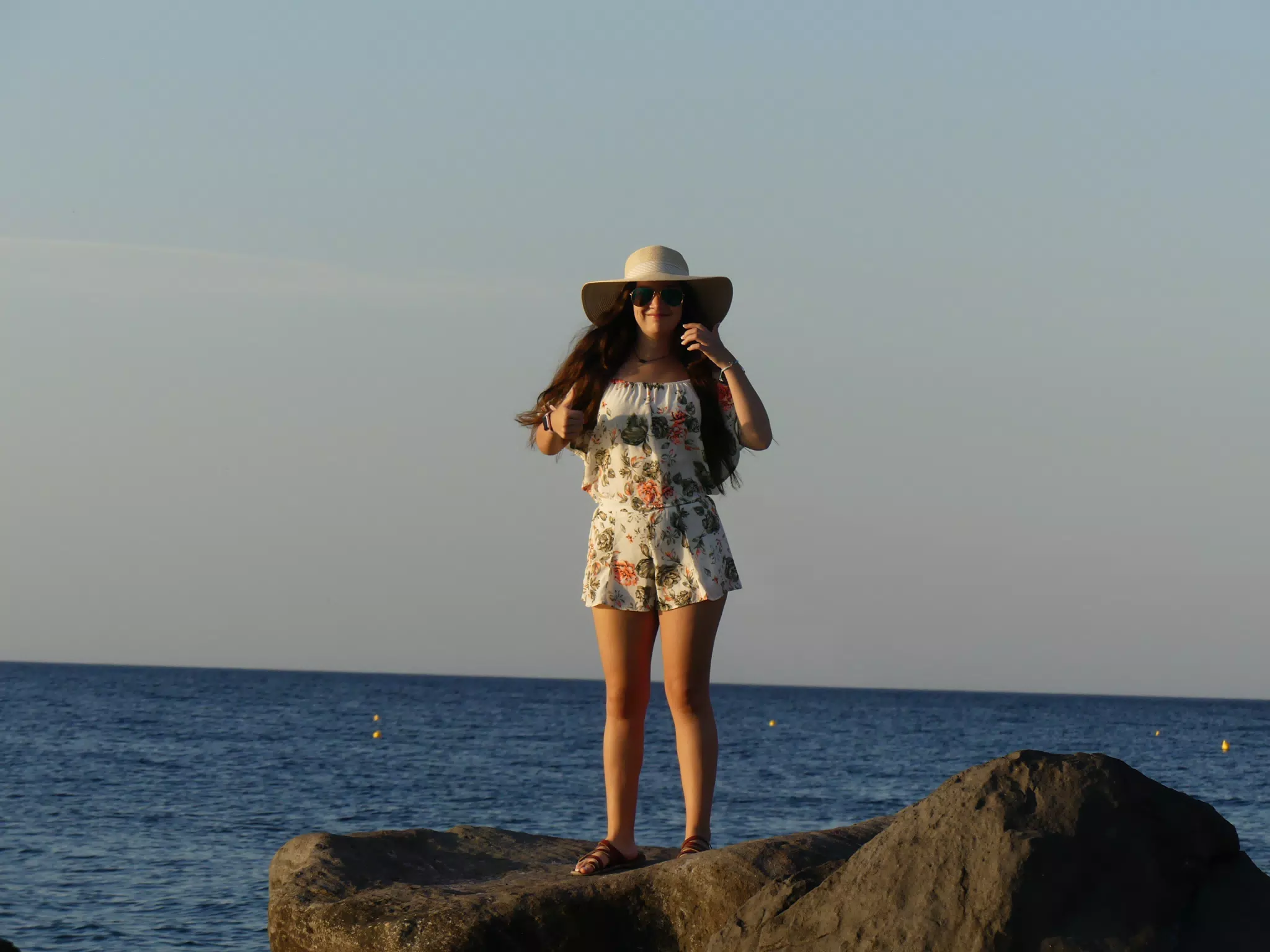 Emily on the Rocks