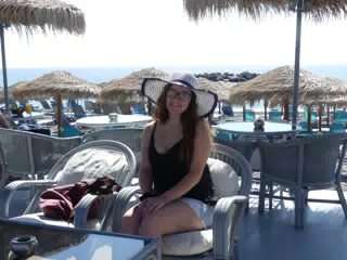 Madeline in Kamari