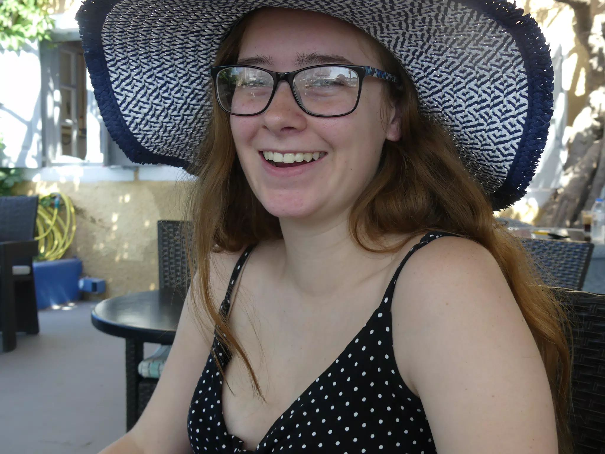 Madeline with Hat