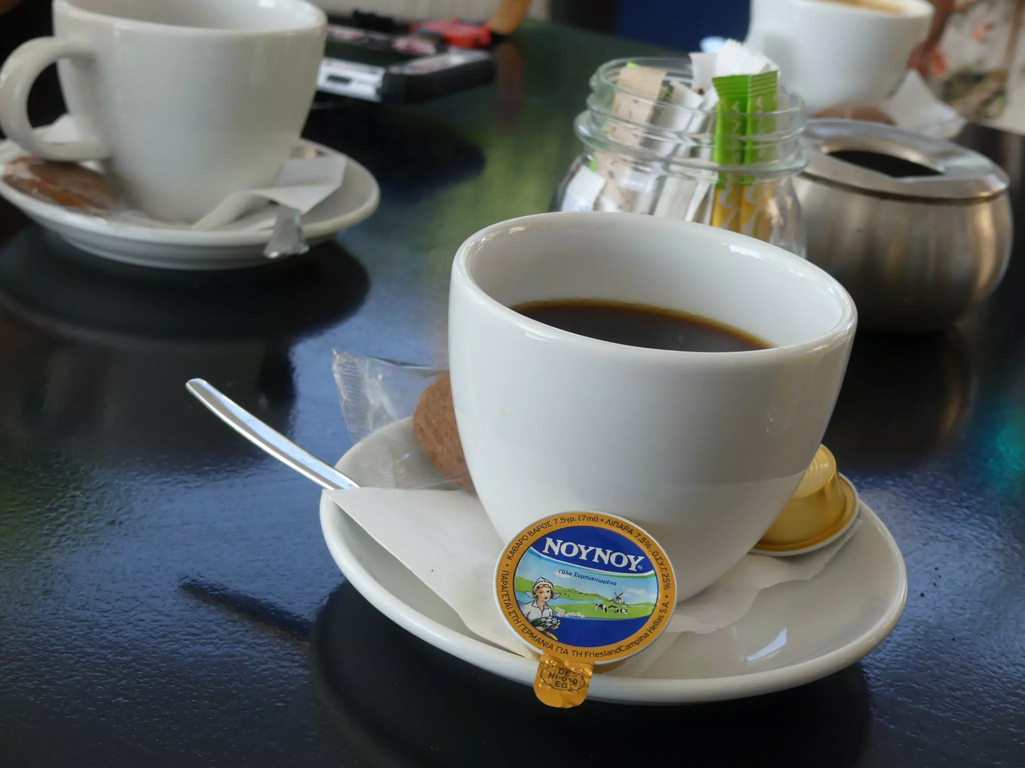 Coffee in Kamari
