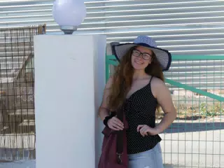 Madeline by Gate