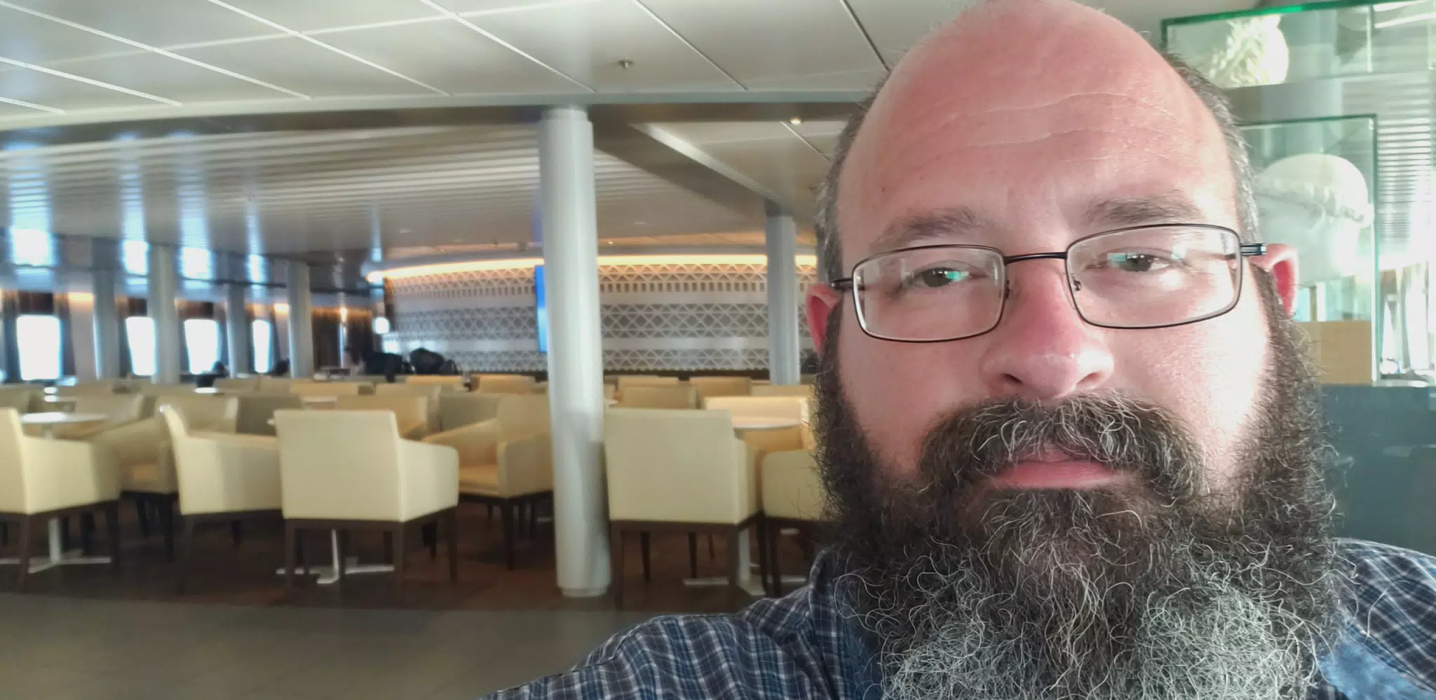 Scott on Greek Ferry