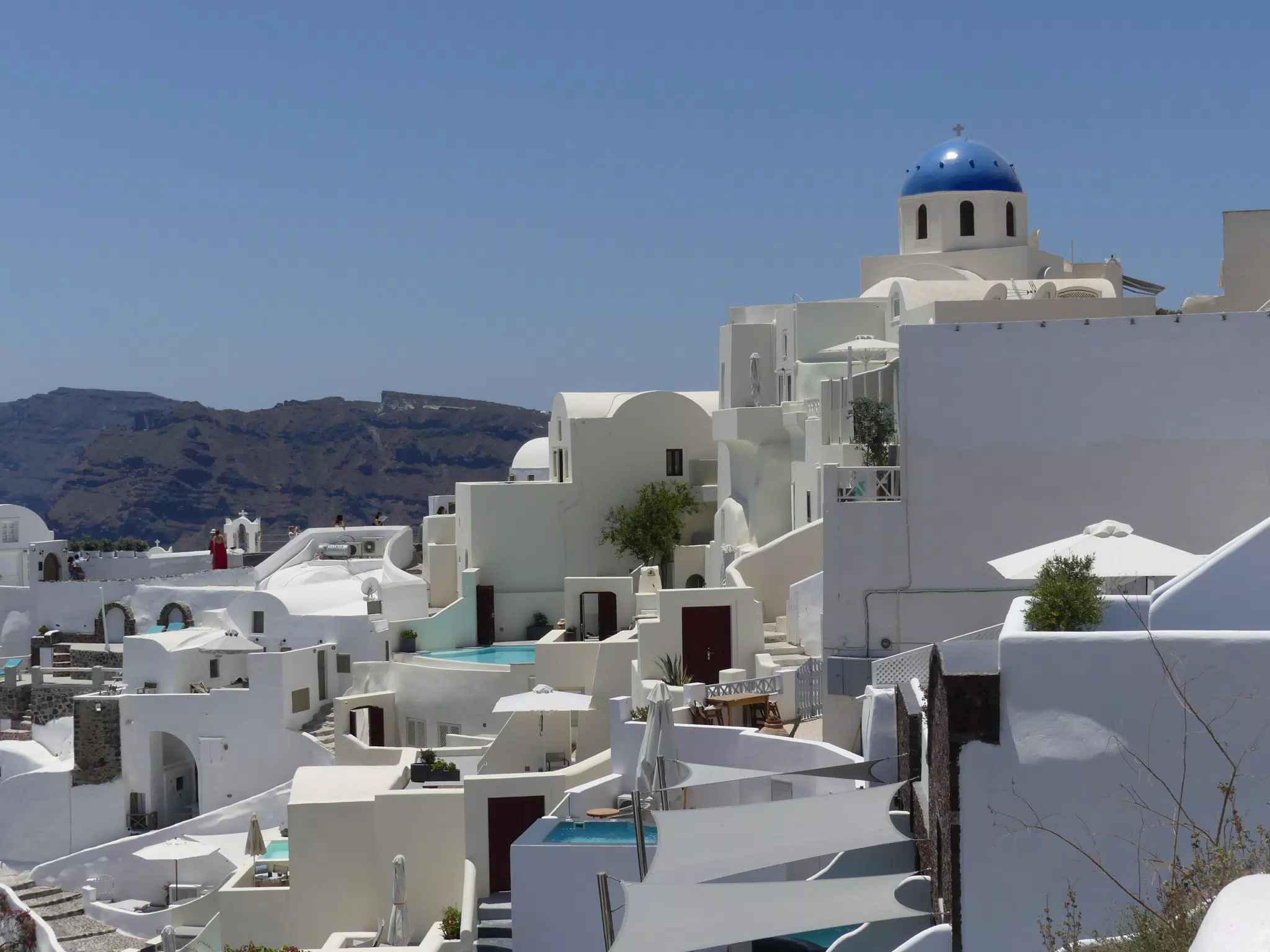 Oia, Santorini Blue Dome