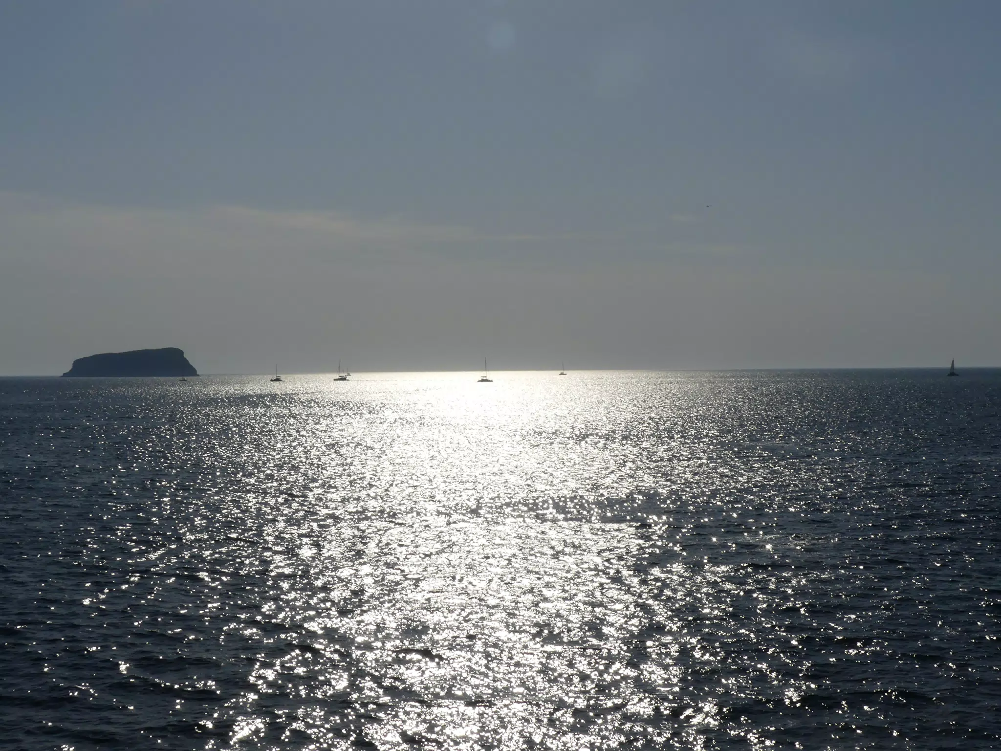 Sunset on the Aegean from Ferry