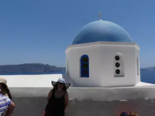 Madeline at Blue Dome