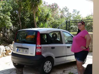 Dominica by Our Fiat Panda in Aptera, Crete