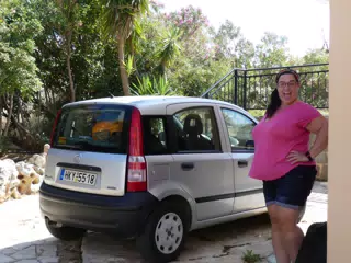 Dominica with the Fiat Panda in Aptera, Crete