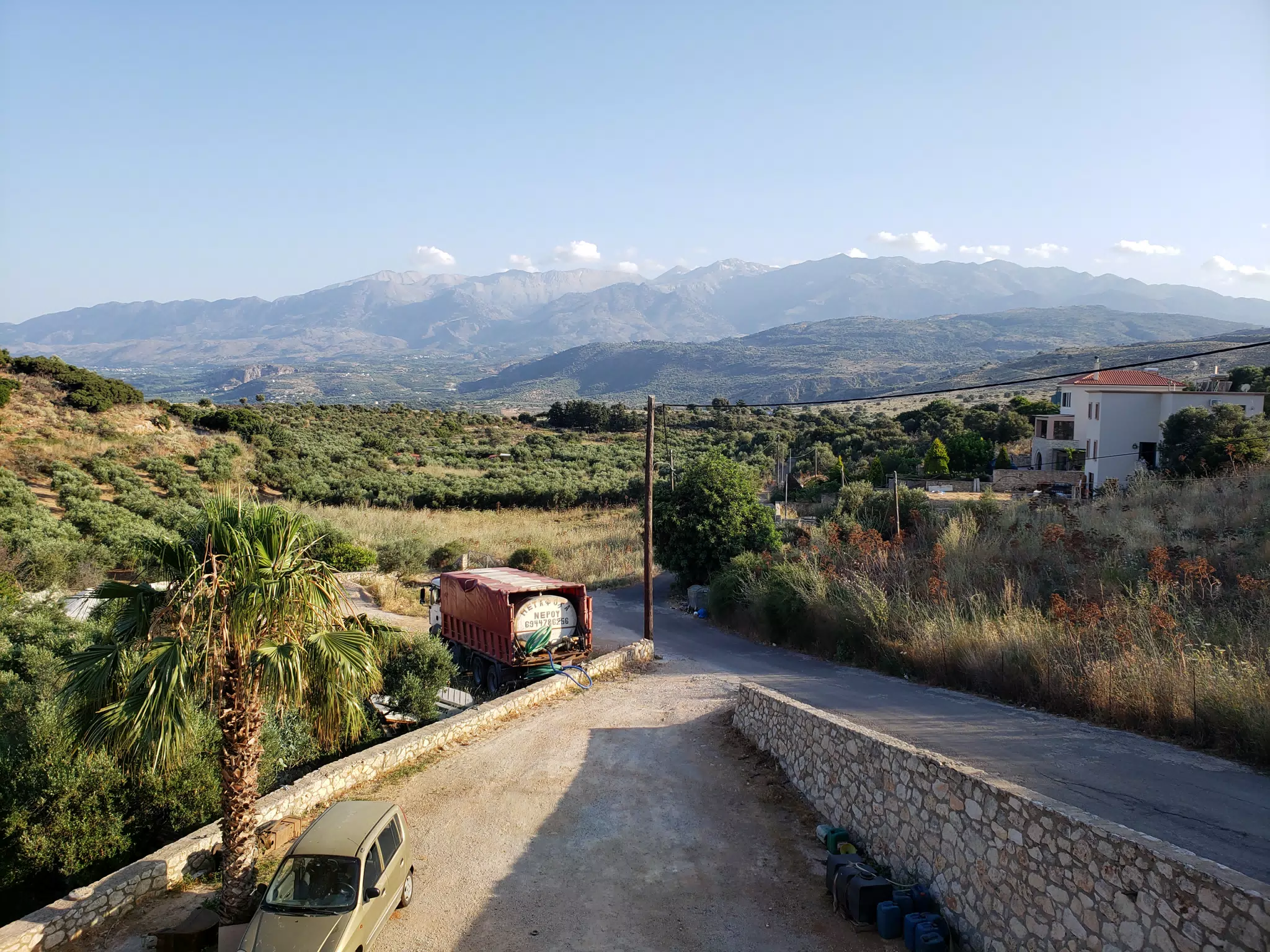View from Cretan Corner, Aptera, Crete, Greece