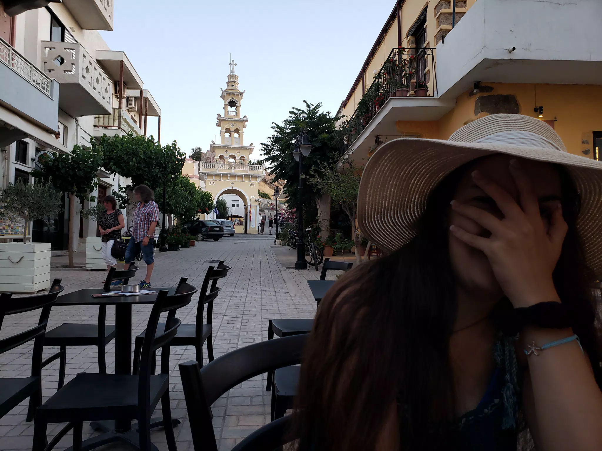 Emily at Restaurant