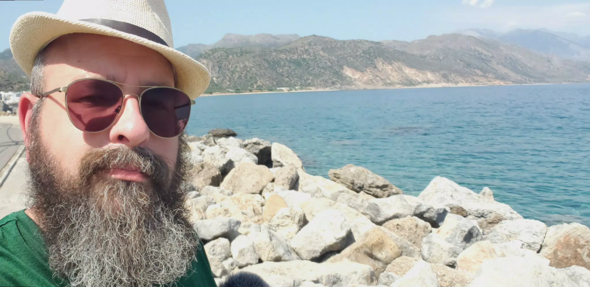 Scott Alan Miller by Sea in Crete
